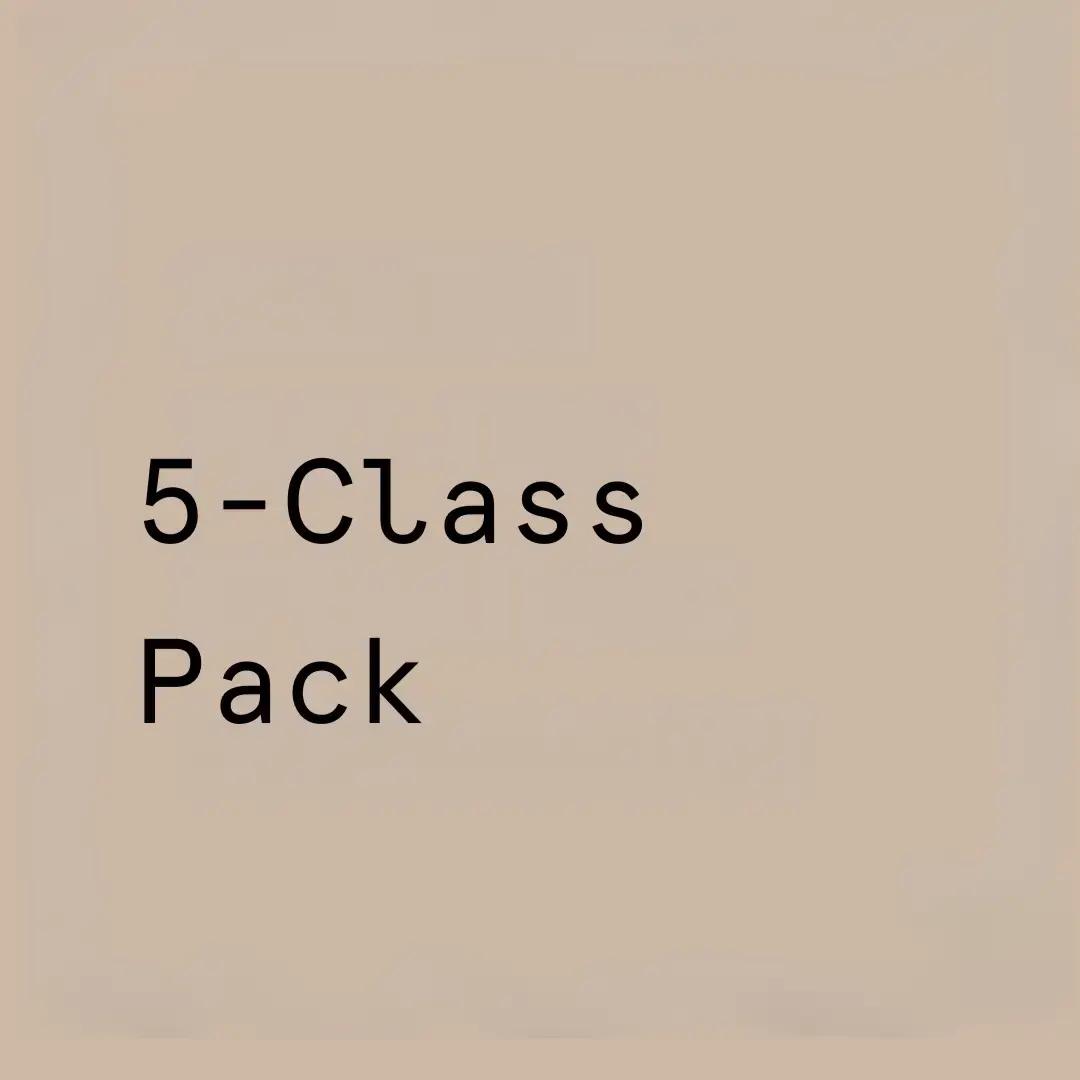 5 Class Pack