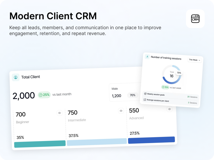 Modern Client CRM