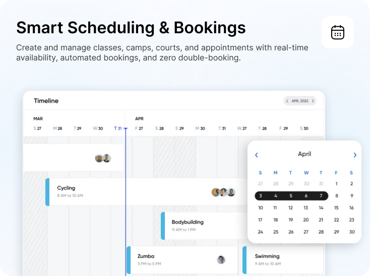 Smart Scheduling & Bookings